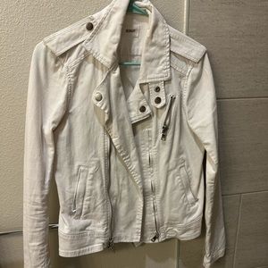 White Hudson Jean Jacket